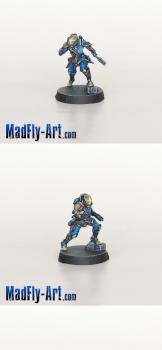 Raveneye Officer by MadFlyArtStudio