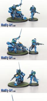 Knight of Montesa (Red Fury) by MadFlyArtStudio