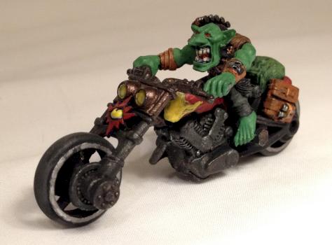 Orks Biker Nob's Ammo Grot 2 by AzhrarnX