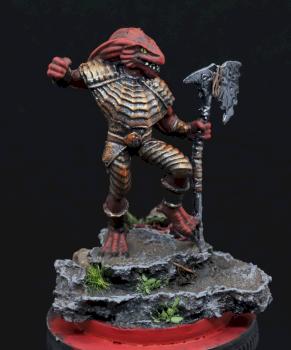 Castle Ravenloft Board Game - Arjhan, Dragonborn Fighter by bacsko