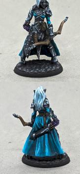 Bones V Drow Archer by CocoRohan