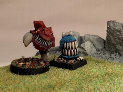 Orks Warboss Volmax's Attack Squigs by AzhrarnX