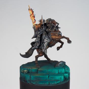 Witch-King in Minas Morgul by claytron_paints