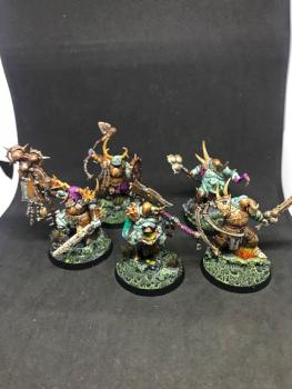 Putrid Blightkings MAGGOTKIN OF NURGLE CHAOS WARHAMMER AOS by juanlurockerman
