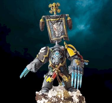 Space Wolves Terminator Banner by Ramirez23