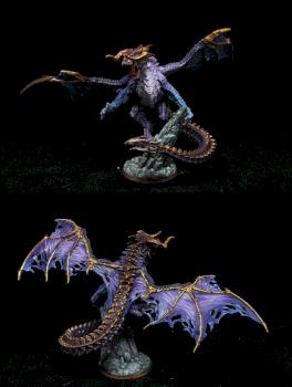 Purple Dragon by shadowpainter