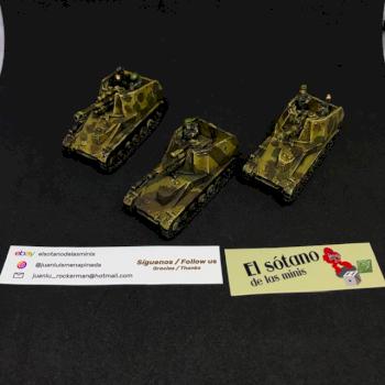 Sd.Kfz. 124 Wespe metal Flame of War FOW Germany 15mm by juanlurockerman
