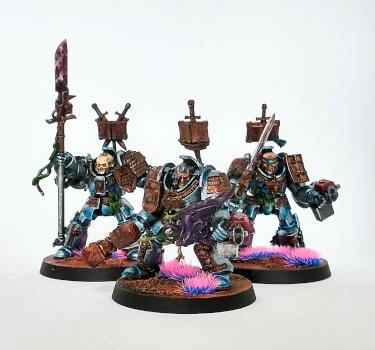 Grey knights paladins by CriticalStatePatient