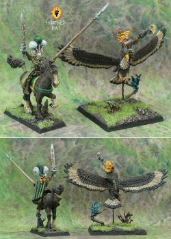 Wood Elves Lords Mounted by rohatakrysa