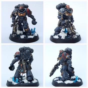 Space Wolf Lieughtenant by Aurigus