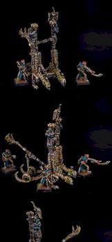 Tomb Kings Screaming Skull Catapult by cool-minis.com