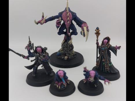 Brood Coven Genestealer Cults by JunglePaintStudio