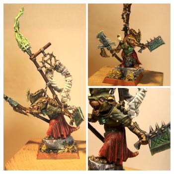 Skaven Warlord by Reiner