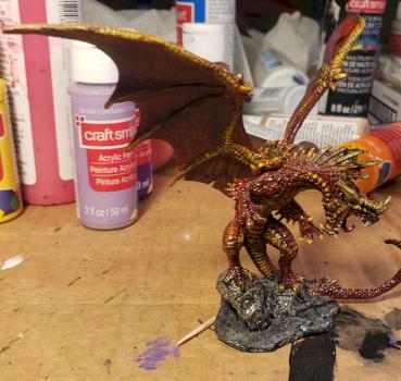 Red Dragon Right by StrickSW