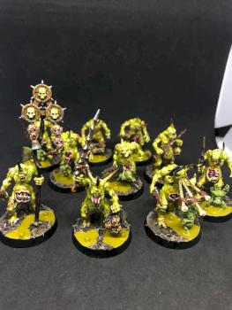 Plaguebearers OF DAEMONS NURGLE by juanlurockerman