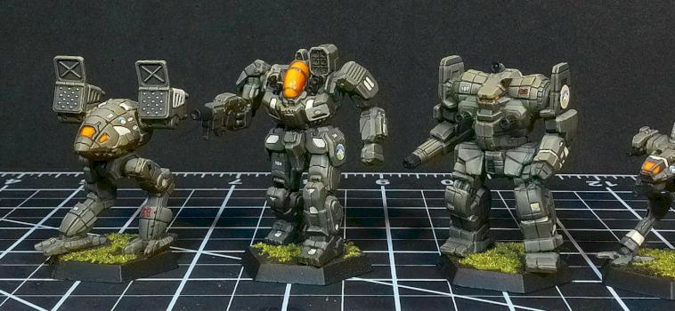 Battlemechs by FluidFox