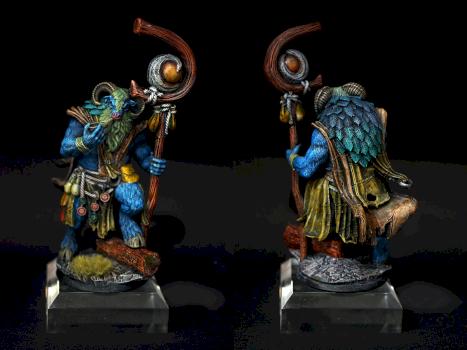 Goatfolk Wizard by Crozen