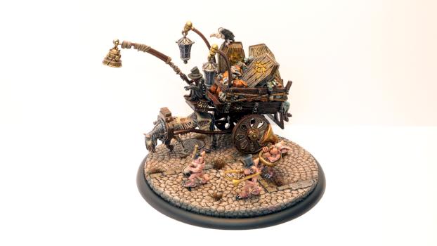 Hordes Grymkin Death Knell Battle Engine by figurecase