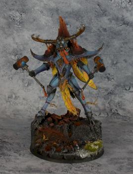 Lumineth Realm Lords Avalenor, Stoneheart King by biscuitkiller