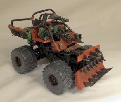 Orks Boss Volmax's Personal Trukk side2 by AzhrarnX