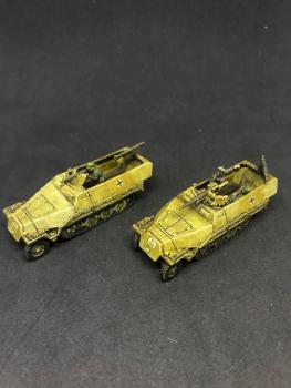 2X Armoured flak platoon Painted Flame of War FOW Germany 15mm by juanlurockerman