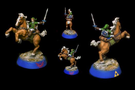 Link on Epona(Legend of Zelda) by Vectorum