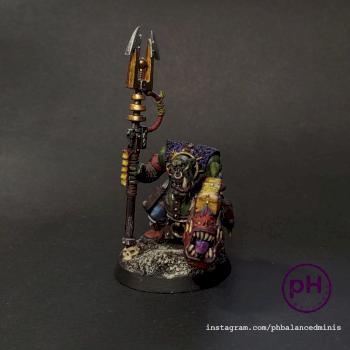 WH40K Ork - Runt Herd with Grabba Stikk by pHBalanced