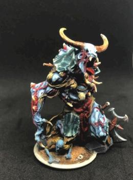 Zombie Minotaur by Shino