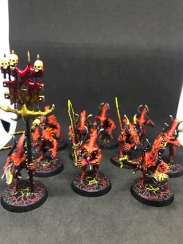 Daemons Of Khorne Bloodletters WARHAMMER AOS 40K by juanlurockerman
