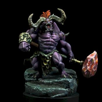 Golgar, ogre daemon from josedavinci's miniature line by fcat