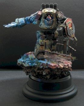 Knight Pattern Relic Contemptor, Blood Angels by MajorTom11