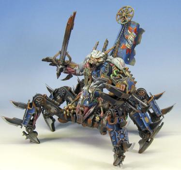 Warhammer 40k Soul Grinder for a tainted World Eaters army by Wappellious
