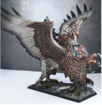Emperor Karl Franz on Deathclaw by durgin