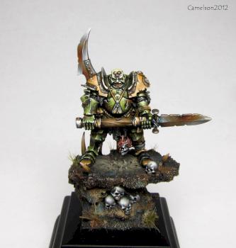 Chaos Champion of Nurgle by camelson
