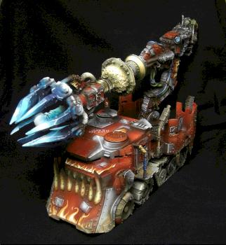 ORK BATTLEWAGON WITH LIFTA DROPPER v.1 by kommissar Manul