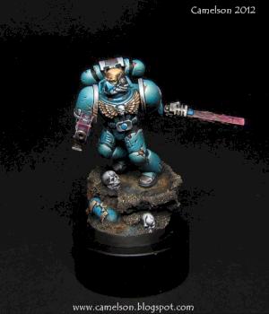 Space Marine Captain by camelson