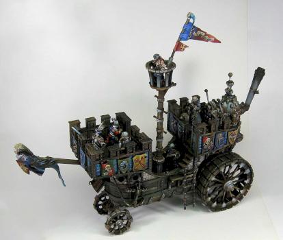 Empire Land Ship: Bronze Large Creature Games Day 2011 by Wappellious