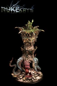 Throne of Everblight - by Nuke Arts by nuclealosaur