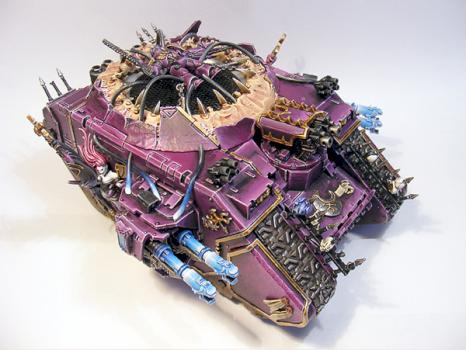 Pre Heresy Emperor's Children Slaanesh Noise Marine Land Raider by DarkEyeStudios