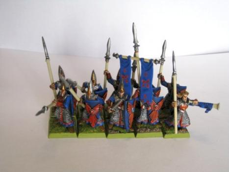 High elf spearmen by Dunx