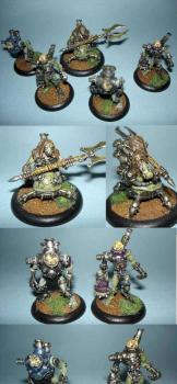 Necrotech  Thralls extra views by Penchour