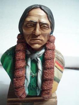Commanche bust by Damkat