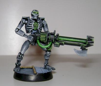 Necron warrior by Kanvass