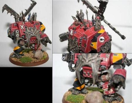 Chaos Dreadnought by allufrio