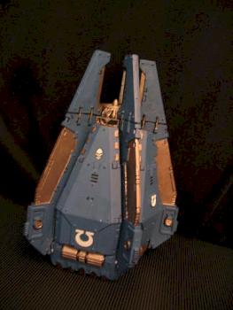 Space Marine Drop Pod by jeffwithpower