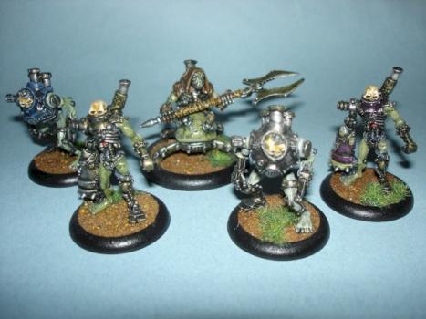 Necrotech & scrapthralls by Penchour