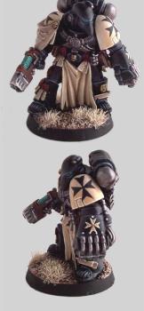 Black Templars Sergeant by bushido