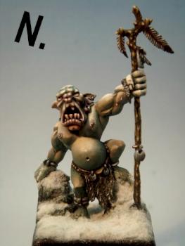 baby troll (sculpted entirely except the head) by nicolas.p