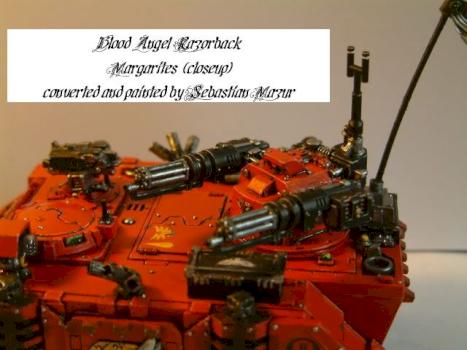 Blood Angel Razorback by senfone