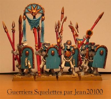 Khemri skeletons warriors by jean20100